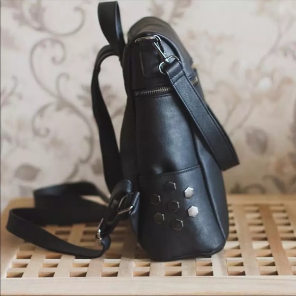 RESTOCKED💕Lyla Black Mini Backpack 💕 - Picture 3 of 7